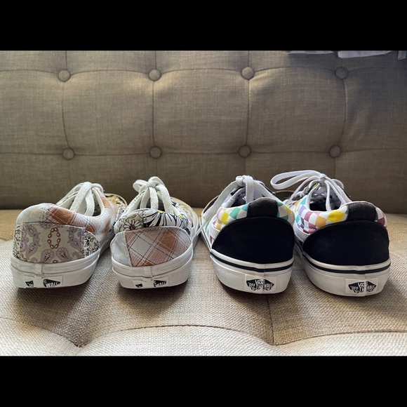 Vans patchwork & checkerboard size 6 - Picture 6 of 11